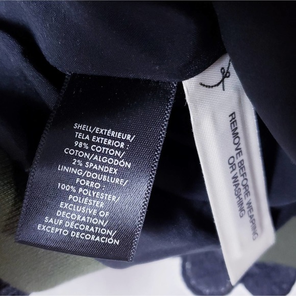 Ann Taylor Peplum Blazer Jacket Olive Green Lace 4 - Picture 9 of 11